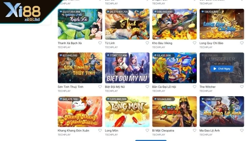 Điểm danh top các tựa game hot nhất tại nổ hũ XI88