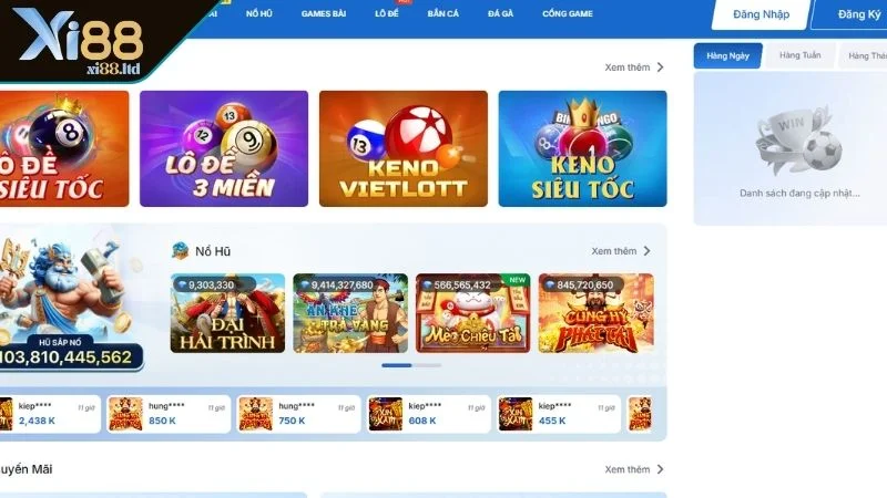 Nhà cái mang đến kho trò chơi đồ sộ đầy đủ loại hình đặc sắc nhất