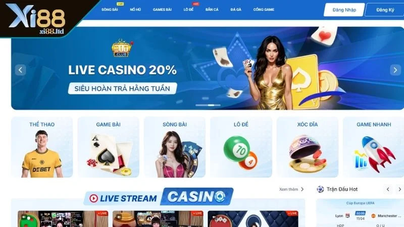 Tổng quan về thế giới live casino XI88